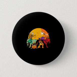 Badge Rond 5 Cm Costume d'Halloween Bulldog Anglais Pour Amoureux