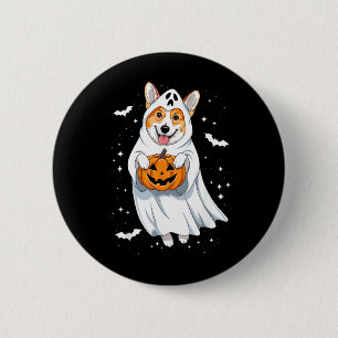 Badge Rond 5 Cm Costume d'Halloween effrayant pour amateurs de Cor