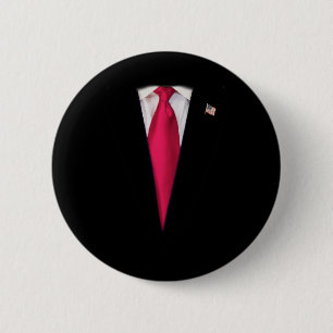 Badge Rond 5 Cm Costume d'Halloween facile avec le costume du prés