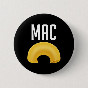Badge Rond 5 Cm Costume D'Halloween Macaroni Et Fromage Fun Corres