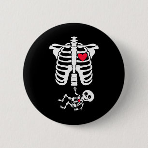 Badge Rond 5 Cm Costume D'Halloween Pour Maman Enceinte À Être Squ