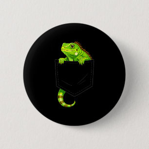 Badge Rond 5 Cm Costume d'iguane reptile lézard halloween hommes e