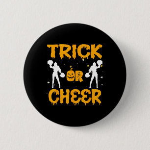 Badge Rond 5 Cm Costume drôle Halloween Cheerled Pom-pom girl C