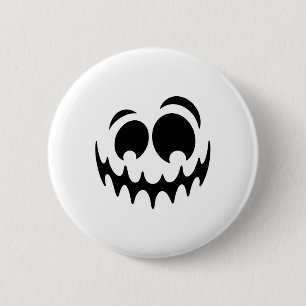Badge Rond 5 Cm Costume Fantôme Halloween Faire semblant d'être un