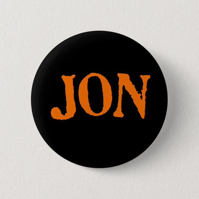 Badge Rond 5 Cm Costume instantané Jon (Devant)