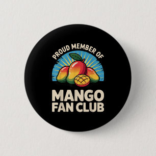 Badge Rond 5 Cm Costume Mango Pour Hommes Femmes Fruit Mango Lover