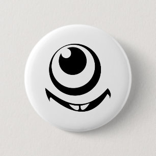 Badge Rond 5 Cm Costume Monstre Oeil Facile Idées Costume Hallowe