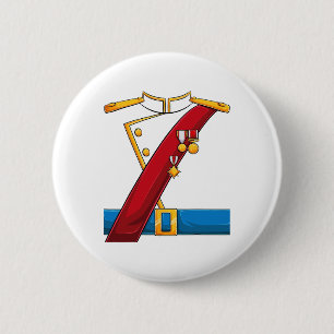 Badge Rond 5 Cm Costume Prince Charming Halloween Enfants garçons 