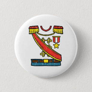 Badge Rond 5 Cm Costume Prince Charming mignon Halloween Hommes ga