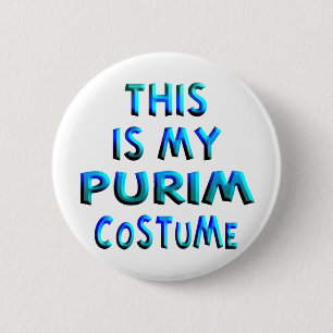 Badge Rond 5 Cm Costume Purim