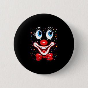 Badge Rond 5 Cm Costumes de clown drôles pour femmes pour carnaval