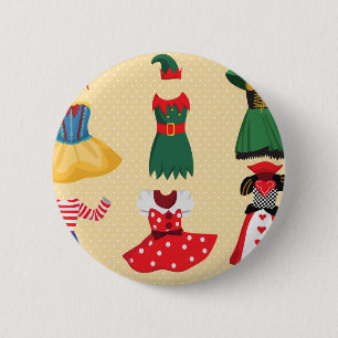 Badge Rond 5 Cm costumes d'halloween