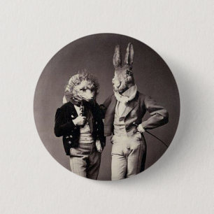 Badge Rond 5 Cm Costumes vintages déplaisants