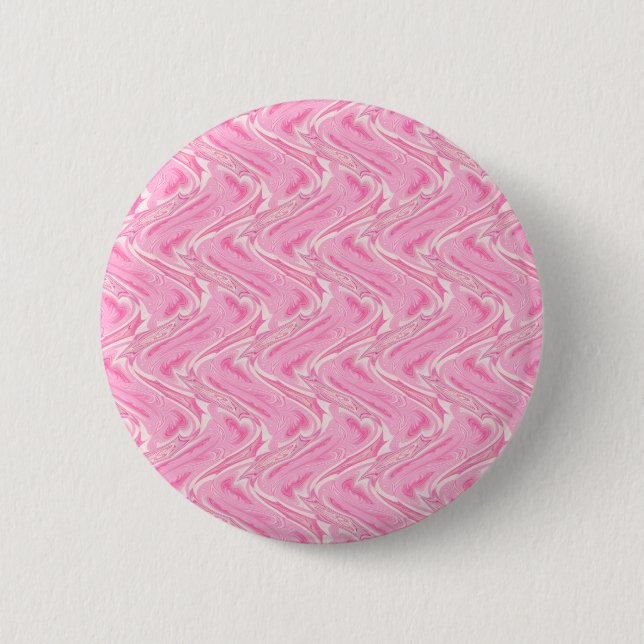 Badge Rond 5 Cm Coton Candy rose Abstrait (Devant)
