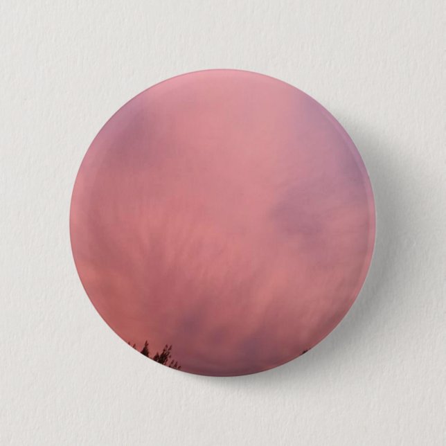 Badge Rond 5 Cm Cotton Candy Sky (Devant)