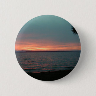 Badge Rond 5 Cm Coucher du soleil