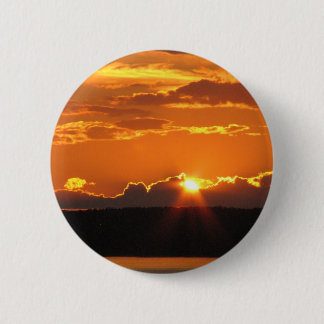 Badge Rond 5 Cm Coucher du soleil magnifique