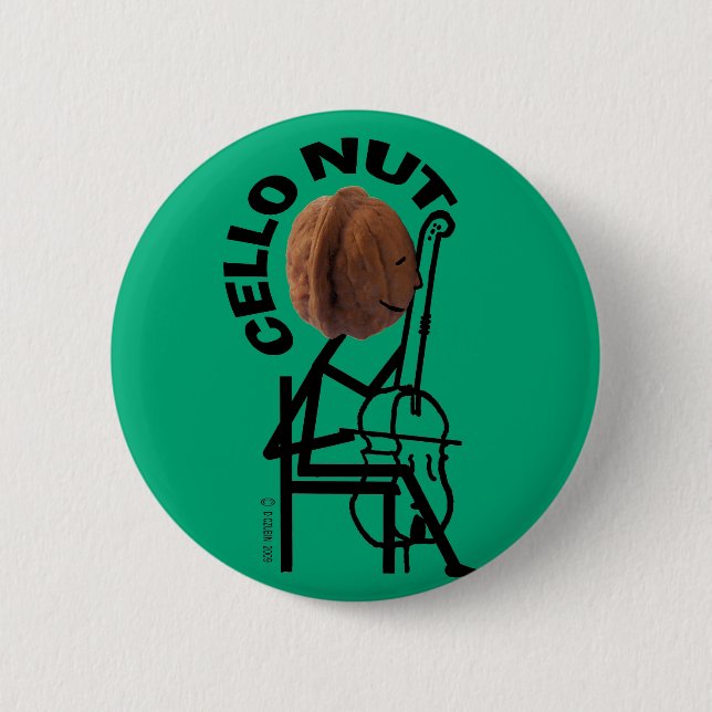 Badge Rond 5 Cm Coucou (Devant)