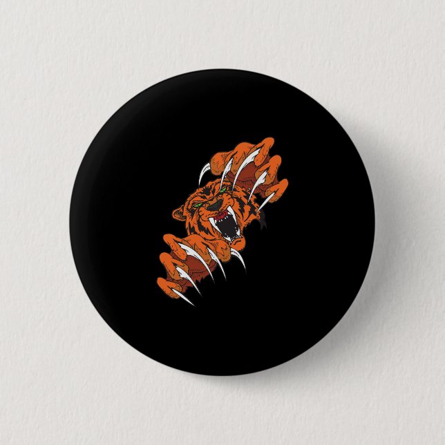 Badge Rond 5 Cm cougar (Devant)