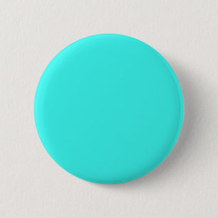 Badge Rond 5 Cm Couleur bleue de turquoise de l'Aqua B14