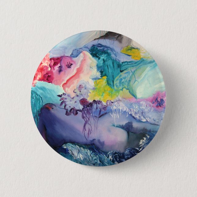 Badge Rond 5 Cm Couleur de surréalisme (Devant)
