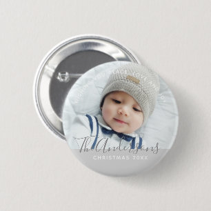 Badge Rond 5 Cm Couleur personnalisée avec photo et texte personna