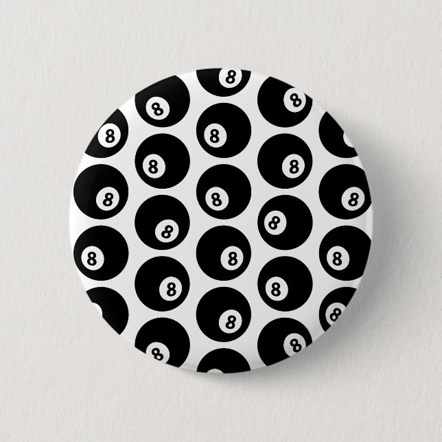 Badge Rond 5 Cm COULEUR PERSONNALISÉE DU Motif de la piscine à hui (Devant)