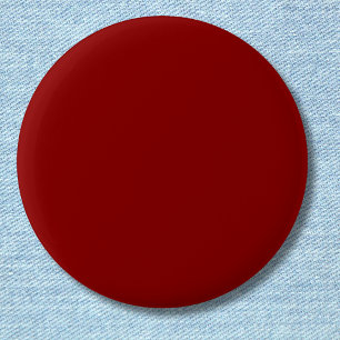 Badge Rond 5 Cm Couleur solide Velours rouge Classique Élégant