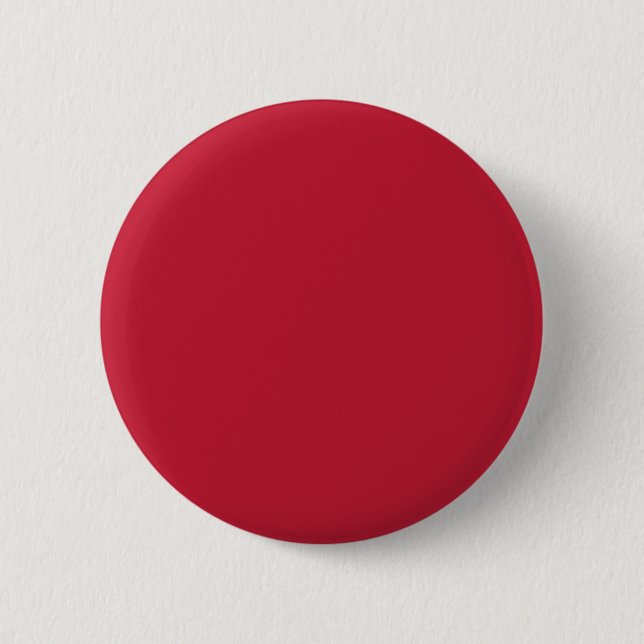 Badge Rond 5 Cm Couleur uni vrai rouge (Devant)