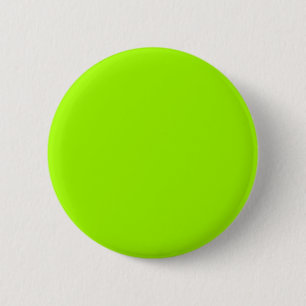 Badge Rond 5 Cm Couleur verte néon uniquement Produits personnali