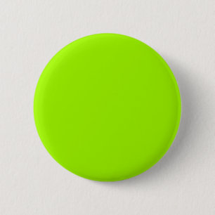 Badge Rond 5 Cm Couleur verte néon uniquement Produits personnalis