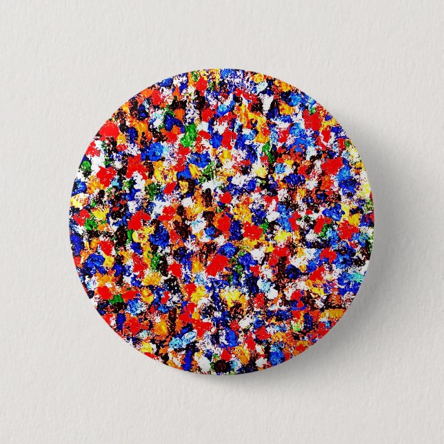BADGE ROND 5 CM COULEURS DE CIRQUE (Devant)