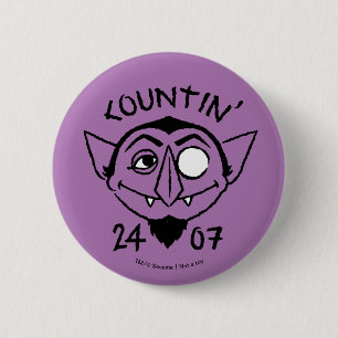 Badge Rond 5 Cm Count von Count Patinage Logo - Countin' 24/7