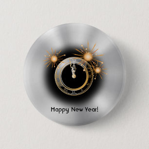 Badge Rond 5 Cm Countdown to the New Year