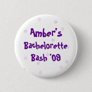 Badge Rond 5 Cm Coup de Bachelorette de l'ambre