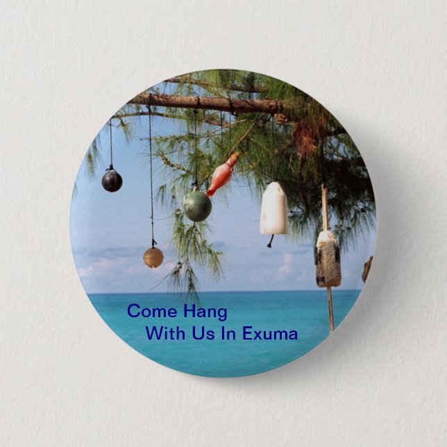 Badge Rond 5 Cm Coup venez avec nous bouton (Devant)