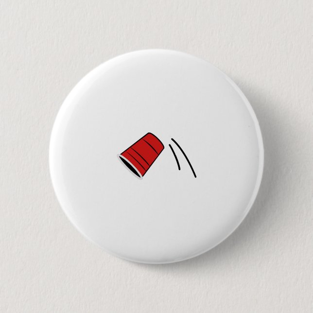 Badge Rond 5 Cm Coupe de retouche Jeux de boisson Humour drôle (Devant)