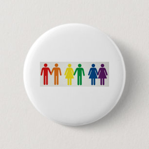 Badge Rond 5 Cm Couples heureux