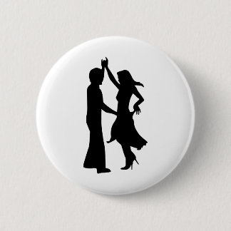 Badge Rond 5 Cm Couples standard de danse
