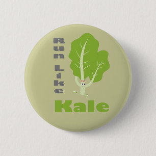 Badge Rond 5 Cm Courez Comme Kale !