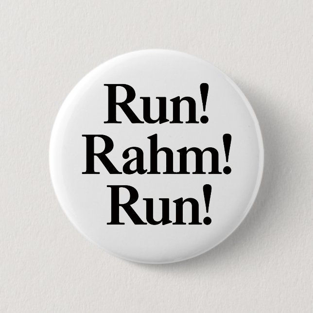 Badge Rond 5 Cm Courez la course de Rahm (Devant)