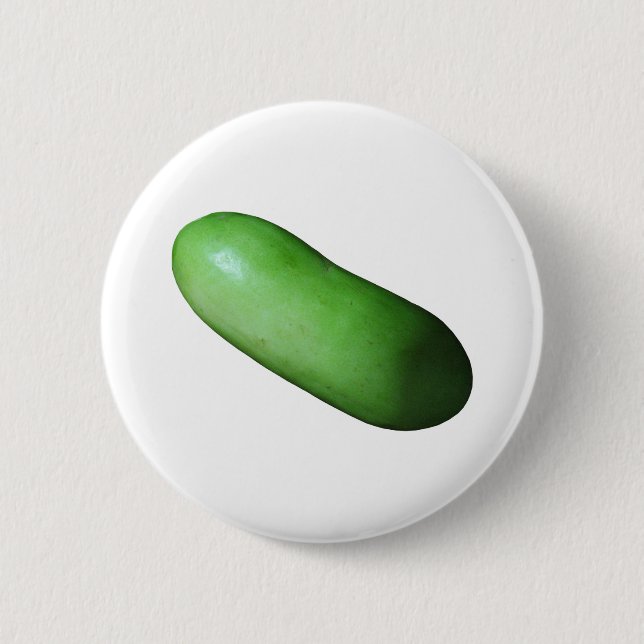Badge Rond 5 Cm Courge verte (Melon d'hiver) (Devant)