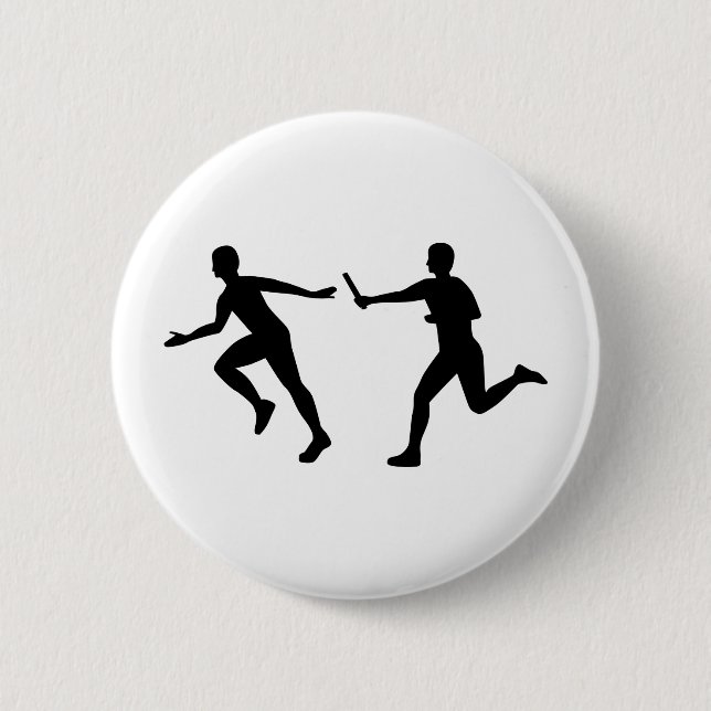 Badge Rond 5 Cm Course de relais (Devant)