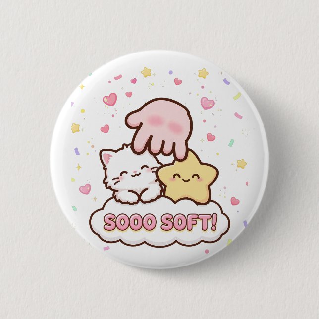 Badge Rond 5 Cm Coussin de jet (Devant)
