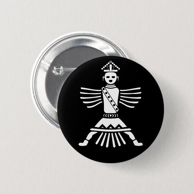 Badge Rond 5 Cm couteau (Devant & derrière)
