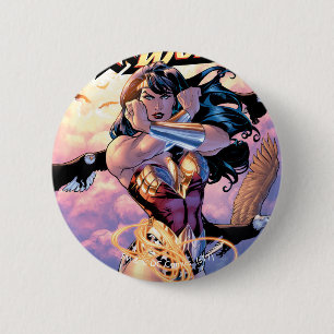 Badge Rond 5 Cm Couverture comique de Wonder Woman #1