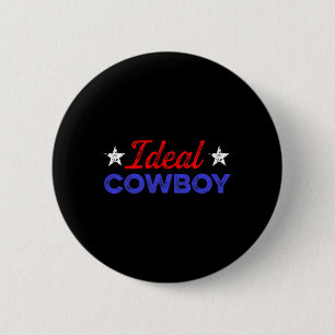 Badge Rond 5 Cm Cowboy Horse Show Horseck Rider 4