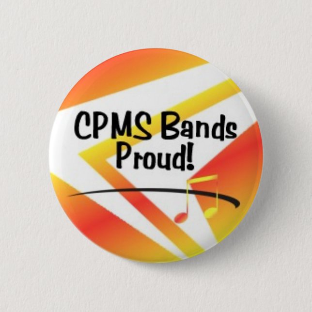 Badge Rond 5 Cm CPMS réunit fier ! (Devant)