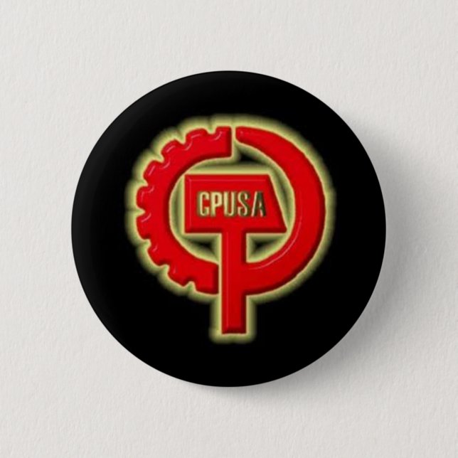 Badge Rond 5 Cm cpusa (Devant)