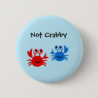 Crabs Rouges et Bleus Pas Grincheux Humour Marin D